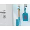 tesa Permanent Haken Rektangulær S Metal, Krom, Selvklæbende, 1,5 kg, 1 stk 66612-00000-00