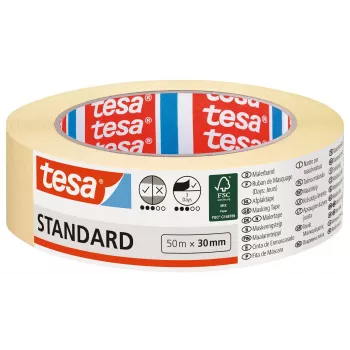 tesa 05087 maler-afdækningstape 50 m x 30 mm gul 05087-00000-03