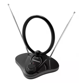 MEGASAT DVBT30V2 aktiv stueantenne 28dB DVB-T2 DAB+ med LTE-filter 200218