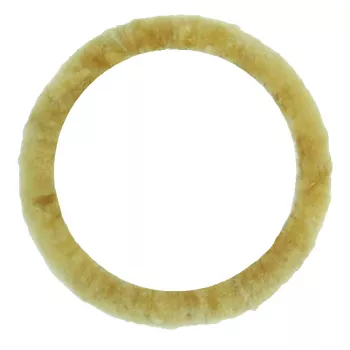 IWH ratbetræk, ægte lammeskind, beige, 35–41 cm 102712