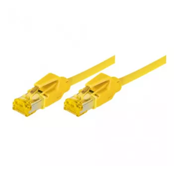 TECLINE Dätwyler Cat 6a S/FTP patchkabel, PiMF, gul, 3,0 m, 10 Gbit/s, halogenfri, Hirose TM31-stik 78003Y