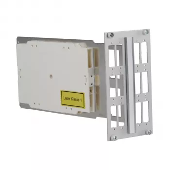 EFB-Elektronik 3U 14HP fibermodulbærer til 12x SC Duplex, ubestykket 53711.24