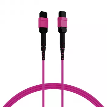 EFB MTP-F/MTP-F 36-fiber matrix-patchkabel OM4, LSZH erika violet, type A, 25m MTPF36MTPFOM4-25-A