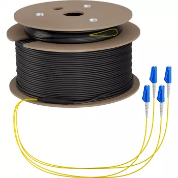 EFB Elektronik trunk-kabel U-DQ ZN BH OS2 4E 1x4 LC-LC 50 m Dca LSZH G675A1 - 50 m O8303S50OS2