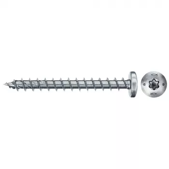 Fischer Power-Fast II CZF 670636 spånpladeskruer 4,5 x 40 mm Pozidriv PZ2 forzinket stål, 200 stk.