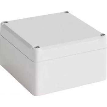 Bopla EUROMAS ET 213 universalkabinet, lysegrå, 122 x 120 x 37 mm, ABS, IP65