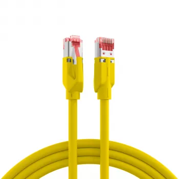 EFB Elektronik Cat.5e S/UTP PUR trækkæde-patchkabel, RJ45, 7,5m, gul K8032.7,5
