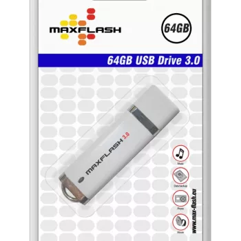 MEMORYSOLUTION MAXFLASH 64GB USB 3.0 højhastigheds-USB-stick, retail