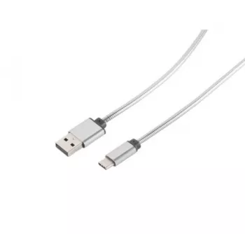 Exertis Connect 39910214 USB-C til USB-A kabel, 1 m, USB 3.2 Gen 1, sølv
