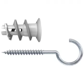 Fischer GK RH K NV Gipspladedübel med rundkrog, 22 mm, 1 sæt (510662)