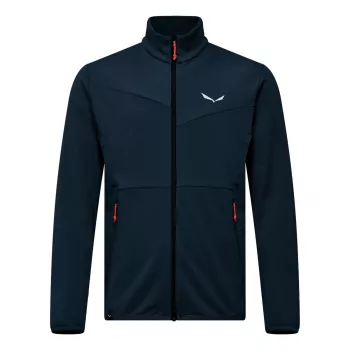 Salewa Puez Cammino hættetrøje med gennemgående lynlås herre Blueberry XL (EU 52)