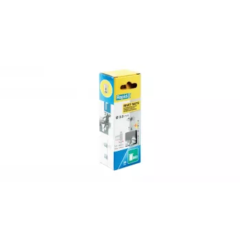 RAPID TOOLS blindnitemøtrik M3 stål forkromet klemområde 0,5-1,5 mm, 1 stk. (5000670)
