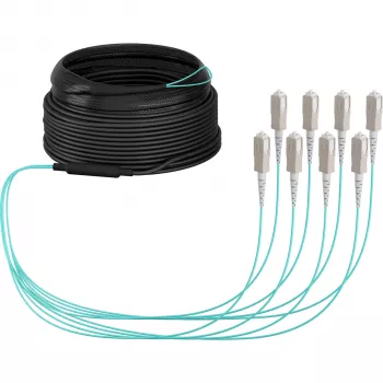 EFB Elektronik trunkkabel U-DQ ZN BH OM3 8G 1x8 SC-SC 30 m Dca LSZH - 30 m O8321S30OM3