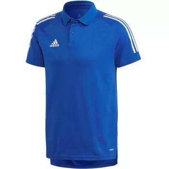 adidas Condivo 20 polo til mænd Team Royal Blue/White ED9237 størrelse S