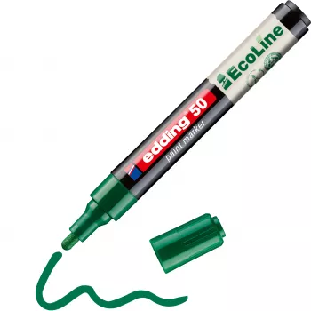 Edding 50 EcoLine Lakmarker grøn 2-3 mm 4-50-004