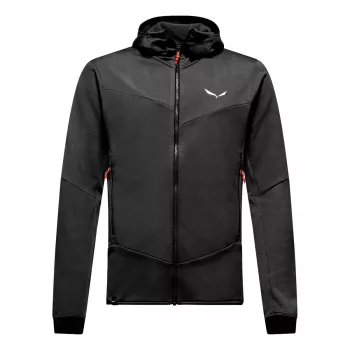Salewa Sella Crevasse HD fleecejakke til mænd - Black Out / XL