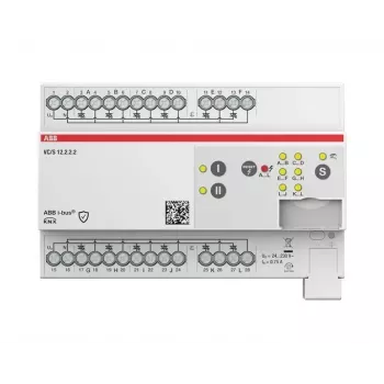 ABB VC/S12.2.2.2 KNX Valve Drive Controller, 12-Channel, Manual Operation, DIN Rail 2CDG110331R0011