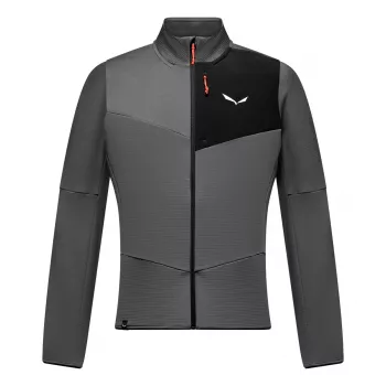 Salewa Ortles Fleece FZ herre fleece jakke - Onyx, størrelse L