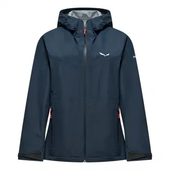 Salewa Puez Aqua 4 PTX 2.5L jakke dame - Navy Blazer - 36 (S)