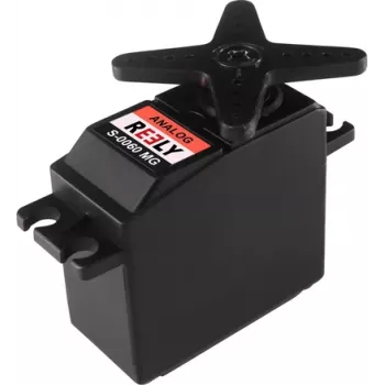 Reely Standard-servo S-0060 MG Analog servo Metalgear JR-stik RE-6605913