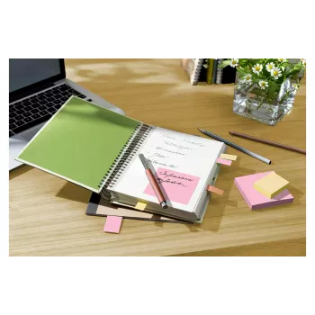 3M Post-it Recycling Notes 655-1RPT-N, 127 x 76 mm, lilla, 100 ark, 100% genbrugspapir