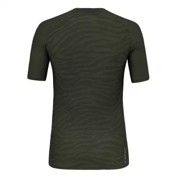 Salewa Cristallo AMR Thermal Shirt herre - Dark Olive XL