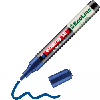 Edding 50 EcoLine lakmarker blå 2-3 mm 4-50-003