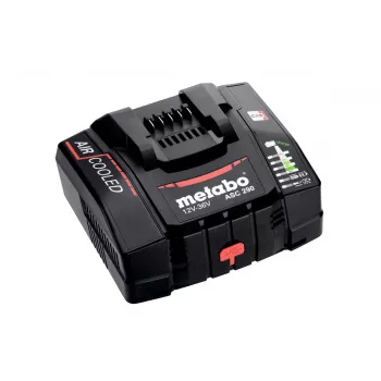 Metabo ASC 290 luftkølet hurtiglader 12-36 V, 8,0 A, Li-Ion/LiHD, vægmonterbar, LED-indikator 627370000