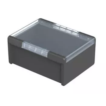 Bopla Bocube B 273616 PC-V0-G-7024 universalhus, polycarbonat, grafitgrå, 364 x 284 x 160 mm 96027674