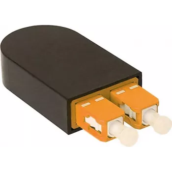 BLUELAN BlueOptics fiber-loopback-adapter OM2 50/125µm multimode SC/UPC duplex keramisk ferrule -40°C til +85°C (BOLBSCOM2)