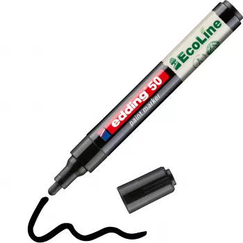 Edding 50 EcoLine lakmarker sort 2-3 mm 4-50-001