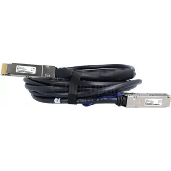 BlueLAN P08242-001 Kompatibelt 200G QSFP56 til 2x100G QSFP56 InfiniBand HDR DAC Breakout-kabel, 1 m, passivt, 26 AWG P08242-001-BL