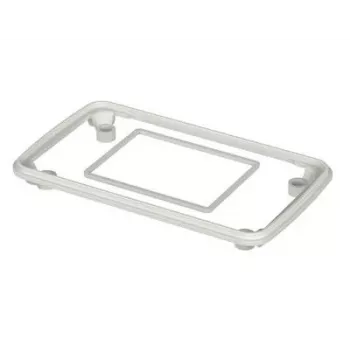 Bopla BOP 500 DI Bopad IP65 tætning - RAL 9016 Dekorativ tætning TPE (lugtneutral specialgummi) hvid (L x B x H) 131 x 76 x 13,2 mm 1 stk. 35250006