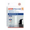Tesa Powerstrips Waterproof XL Adhesive Strips for up to 9 kg, White, 9 Strips 40519-00000-00