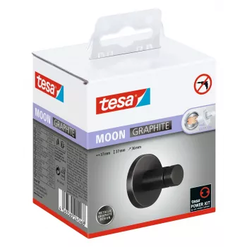tesa MOON GRAPHITE håndklædekrog selvklæbende metal (40593-00000-00)