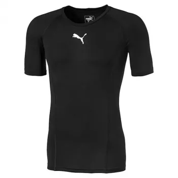 PUMA teamGOAL 23 herre træningstrøje kortærmet sort størrelse S 65591803