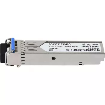 BlueLAN 400G QSFP112 Direct Attach-kobberkabel, 0,5 m, kompatibel med Amphenol NJAAKK-0006 NJAAKK-0006-BL