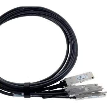 BlueLAN MCP7F60-W002R26-BL NVIDIA-kompatibelt 400G QSFP-DD til 4x QSFP56 DAC breakout-kabel 2 m AWG26