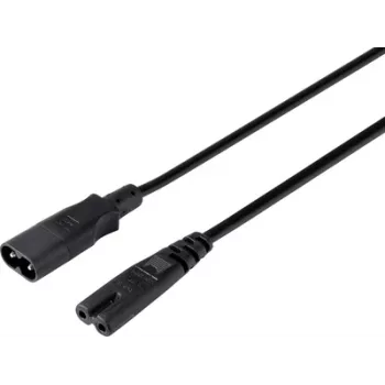 Sygonix SY-5043436 strømforlængerkabel sort 2 m (SY-5043436)