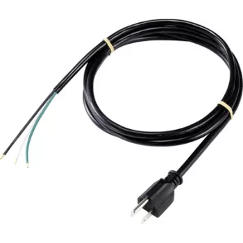 Sygonix SY-5043454 strømtilslutningskabel sort 2,00 m