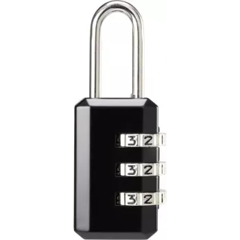 SYGONIX SY-5044452 22 mm sort kombinationshængelås