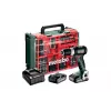 Metabo SB 18 L BL sæt akku slagboremaskine 18V brushless 65 Nm med 2x 2,0 Ah Li-Power batterier, lader og kuffert 613157710