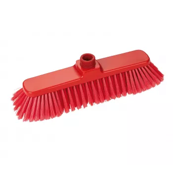 Haug Bürsten rødt plastkosthoved 28 cm bredt (FC87511)