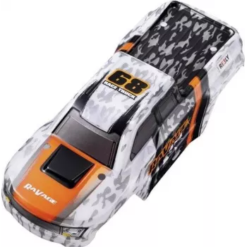 Reely RE-6904692 1:10 Touring Car Body Shell with Decal Sheet, Clear Polycarbonate, Unpainted