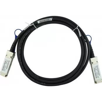 BLUELAN Kompatibelt Mellanox MCP1650-V02AE26 QSFP56 Direct Attach-kabel, 200GBASE-CR4, InfiniBand, 30AWG, 3 meter MCP1650-V02AE26-BL