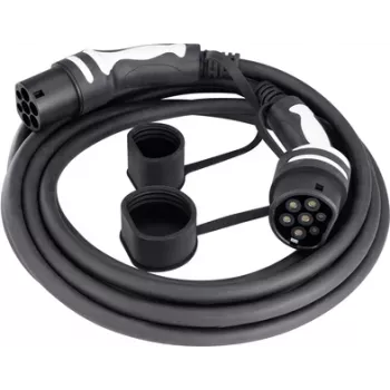 Sygonix SY-5836546 eMobility Type 2 ladekabel 5 m 11 kW 20 A 3-faset IP65 udendørs