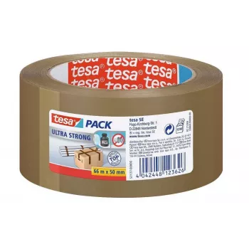 tesa ULTRA STRONG 57177 Pakketape brun 66 m x 50 mm 6 Ruller