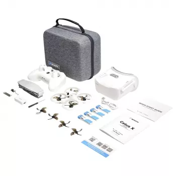 BETAFPV Cetus X FPV Kit – Flyveklar FPV-drone med VR03-briller og ELRS-radiofjernbetjening