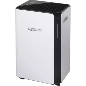 Sygonix SY-6610780 Luftaffugter 30 m² 330 W 20 l/Dag hvid
