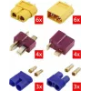 Reely RE-6699867 XT60 to T-Plug and EC3 Gold-Plated Y-Splitter Adapter Cable